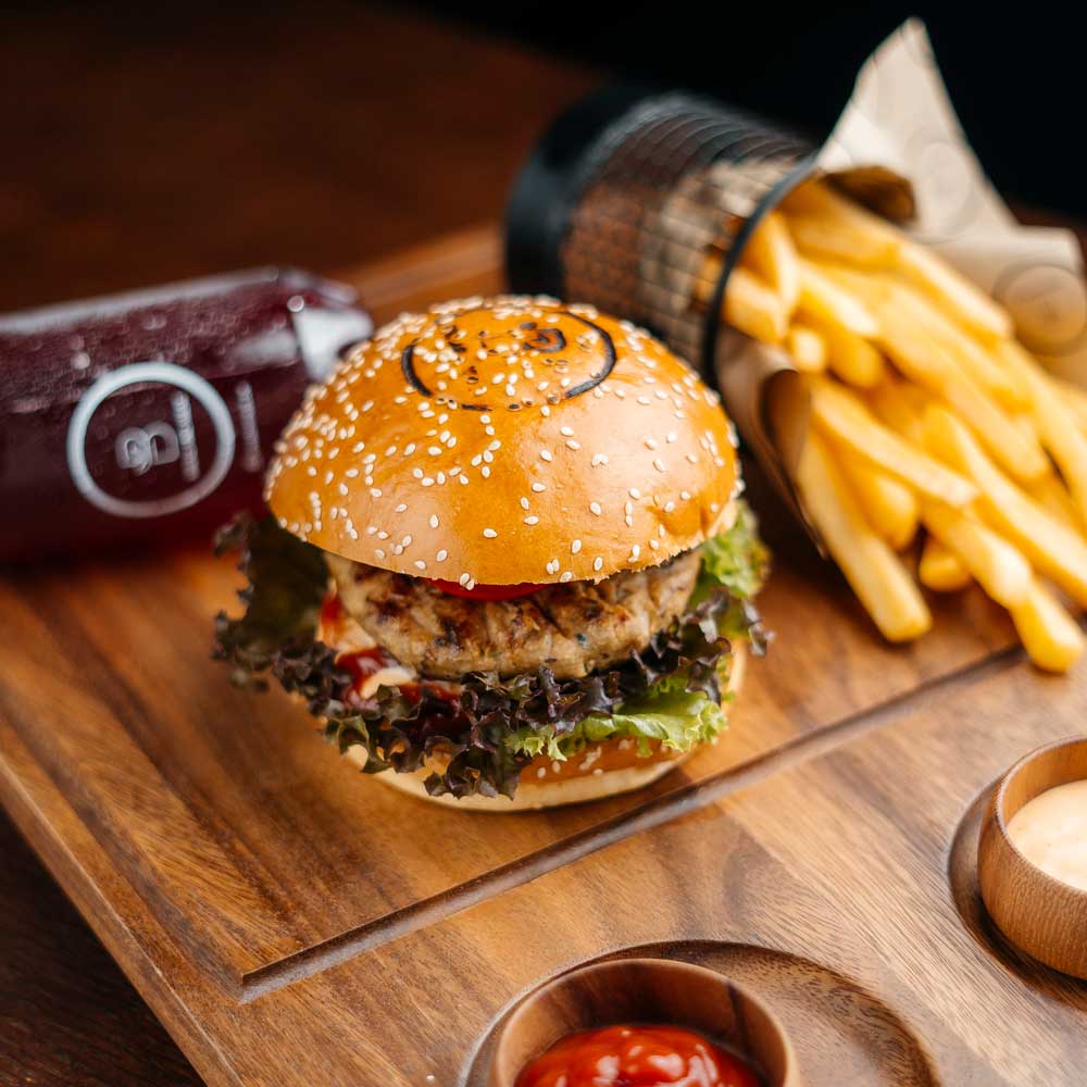 Mangal Burger Beef Meal